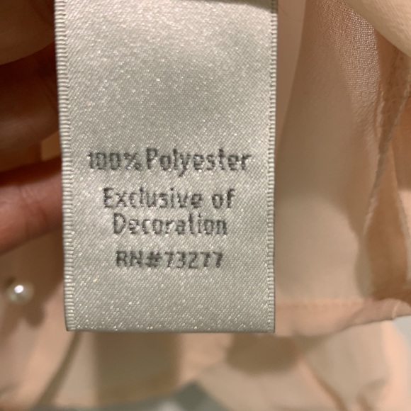 ⭐️3/$20⭐️ Lauren Conrad Sheer Beaded Blouse - Picture 3 of 5